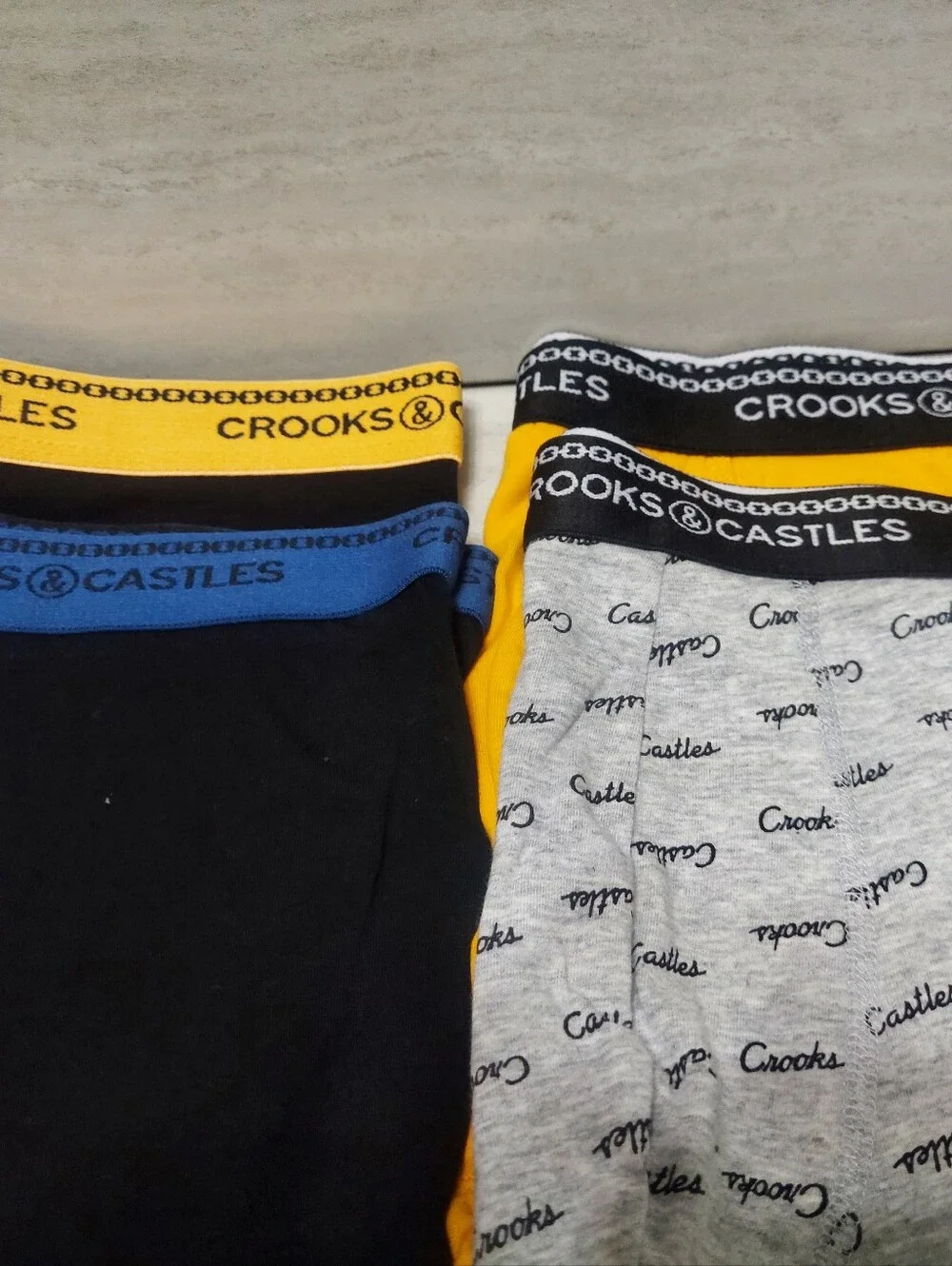 Crooks And Castle Designer Boxer Brief Bundle 4-Pair